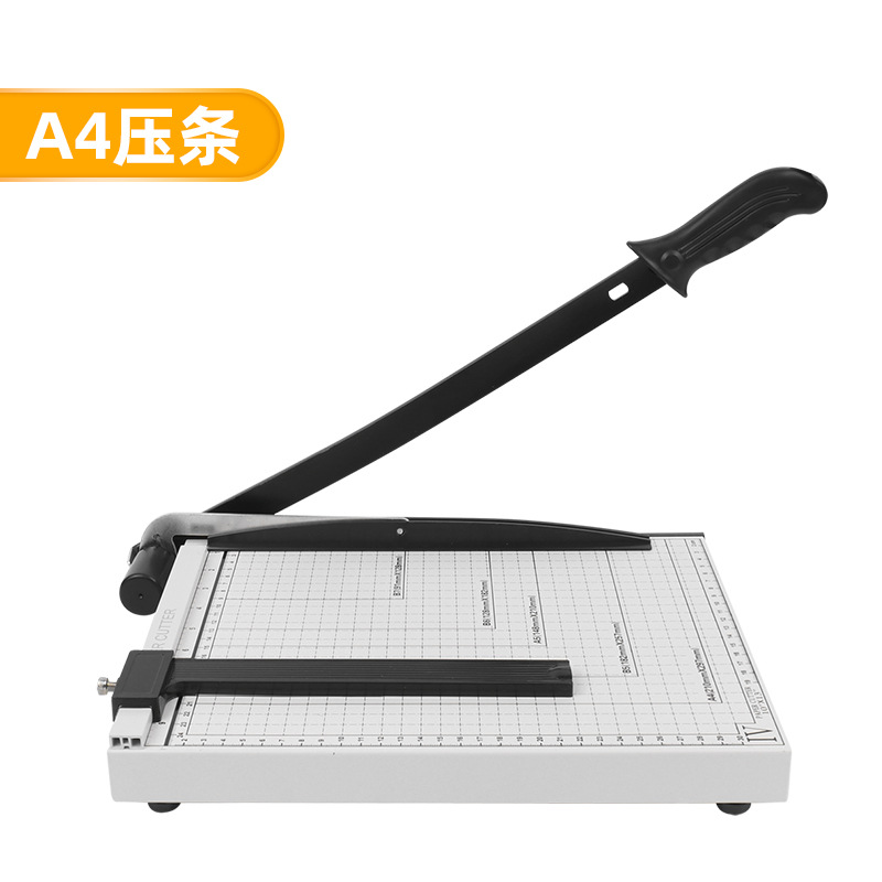 Wholesale Metal Bottom Series Paper Cutter Manual Knife-Type Paper Cutter Office Commercial Printing Shop Photo Studio Paper Cutter