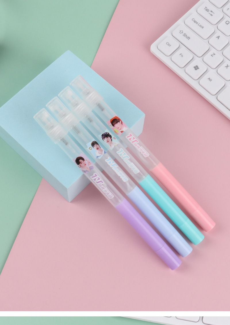 tnt时代少年团喷雾中性笔宋亚轩刘耀文马嘉祺同款0.5学生写字笔