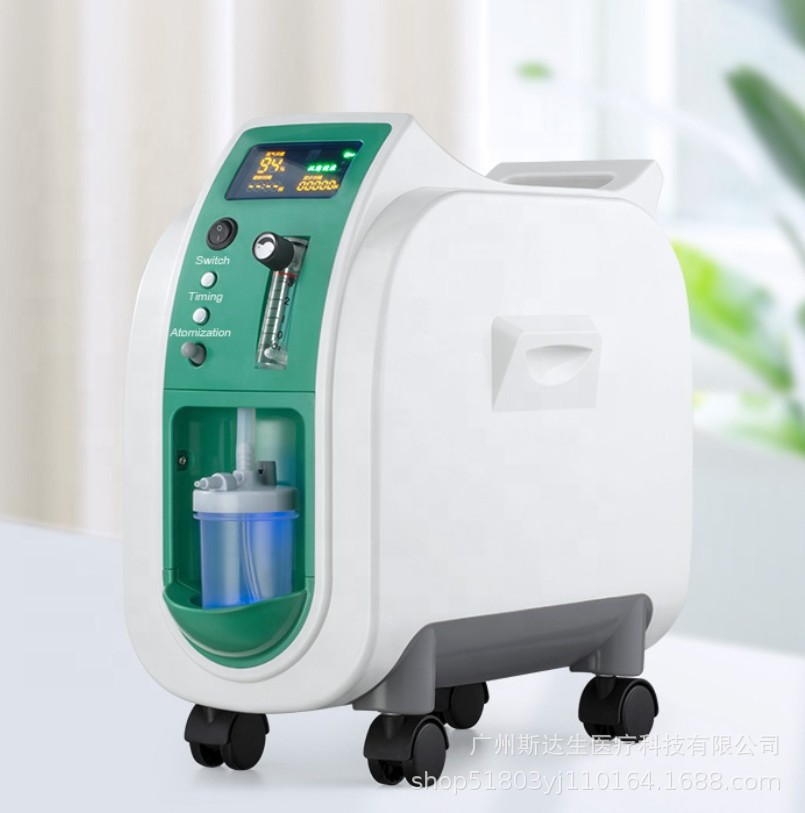 制氧机呼吸机源头工厂外贸英文版欧格斯3升制氧机带雾化氧气机