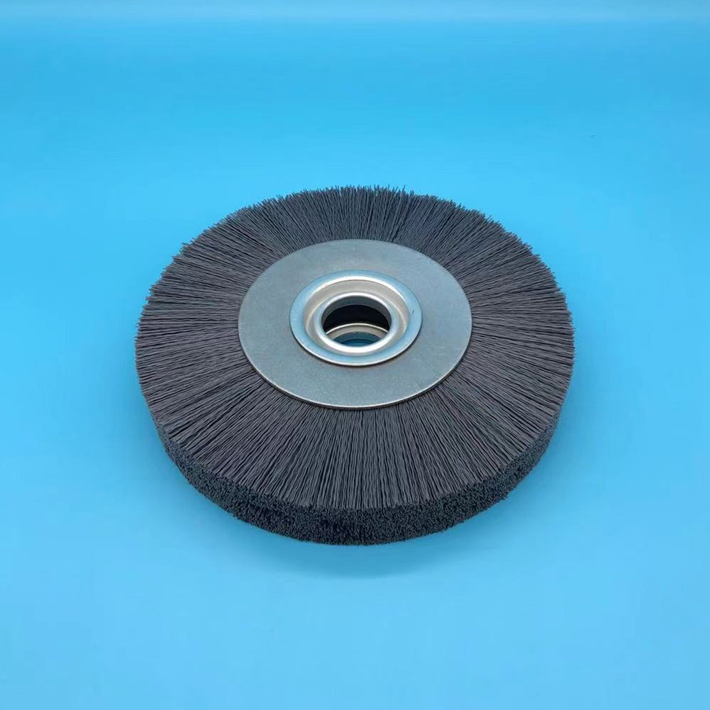 厂家定制钻头铣刀钝化轮 磨料丝抛光轮刷 曲面打磨去毛刺毛刷轮