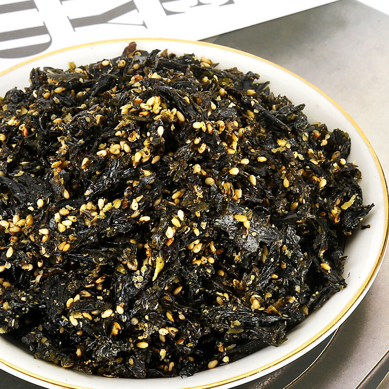 2斤芝麻拌饭海苔碎芝炒拌饭烤紫菜零食儿童辅食下饭批发商用半斤