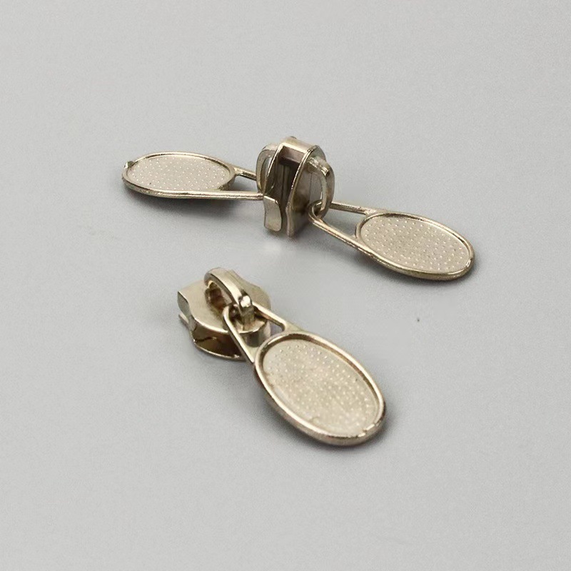 双头双拉片三号五号八号十号被套帐篷箱包双头拉片双面拉链头10号