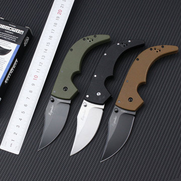 coldsteel冷钢62ngmvb户外刀g10柄小号espada斯巴达随身折叠刀