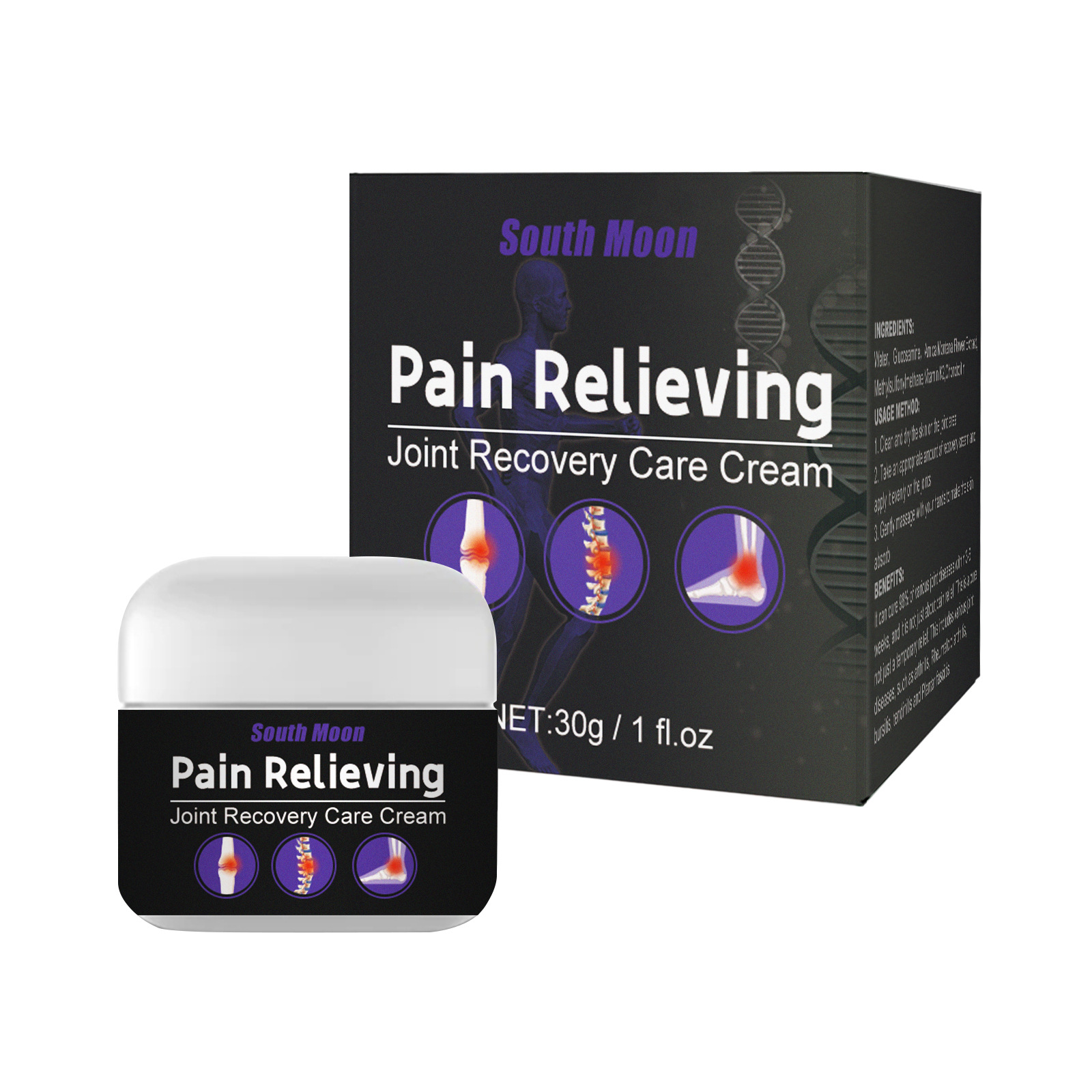 South Moon Joint Repair Cream Relieve Long-Sitting Lumbar Fatigue Muscles, Bones and Joints Pain Body Neck Cream