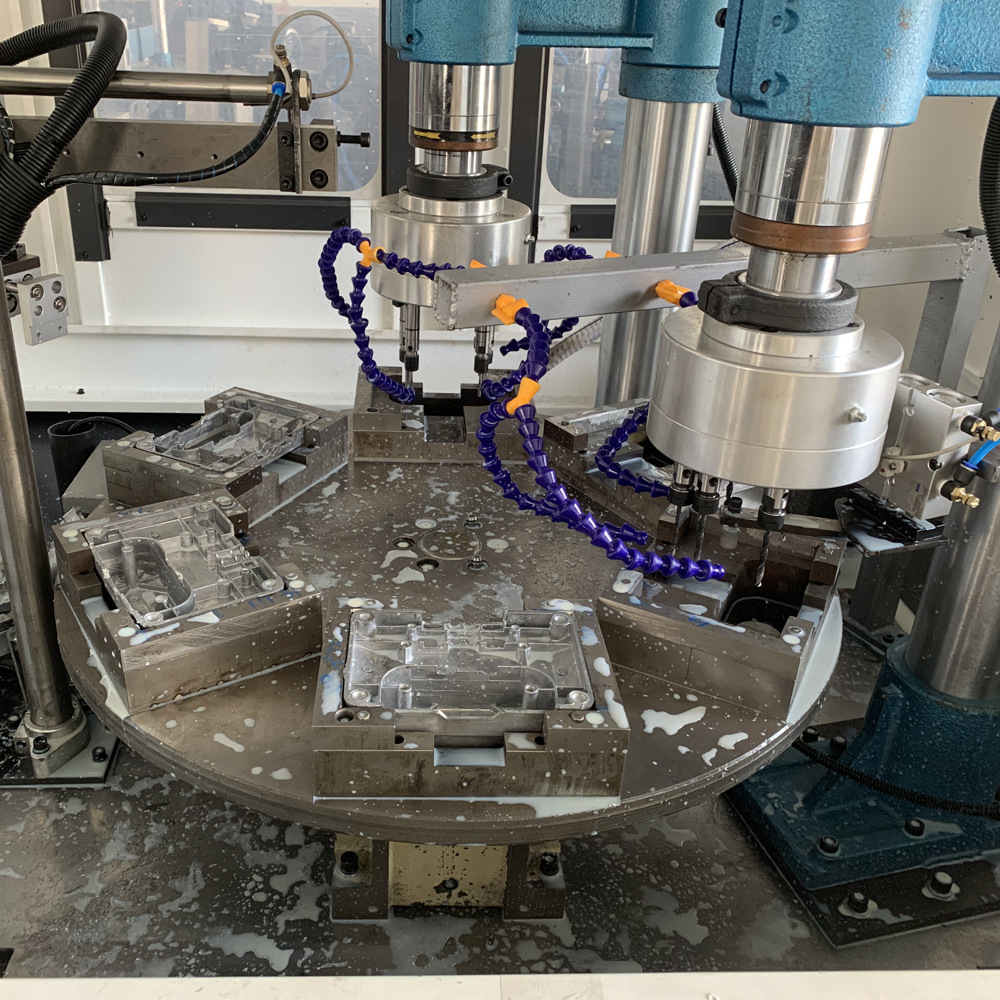 全自动转盘机 多轴打孔攻牙机 多工位转盘打孔