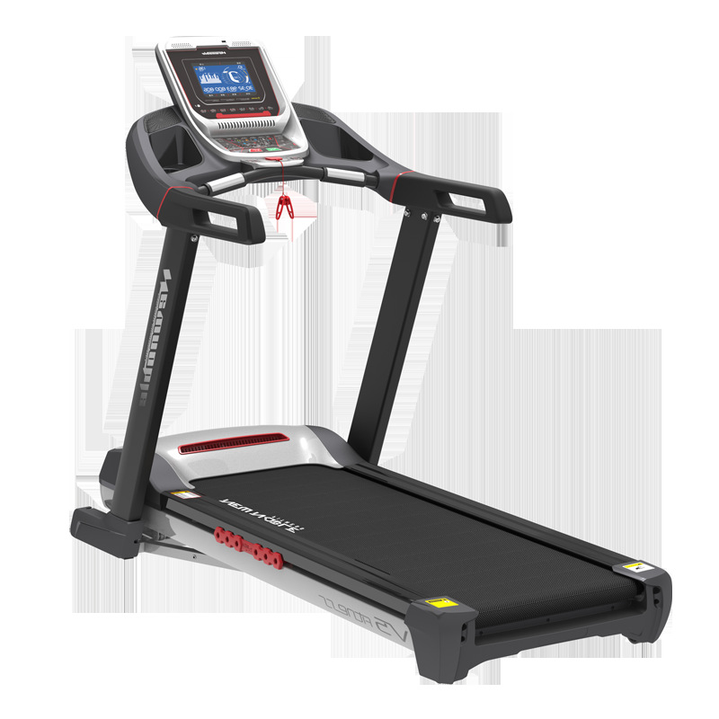 新贵族跑步机轻商用家用智能静音减震lcd液晶屏可折叠xg-v5-阿里巴巴