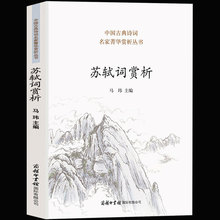 苏轼词赏析 苏轼古诗词鉴赏赏析正版全集苏东坡诗词文集中国文学