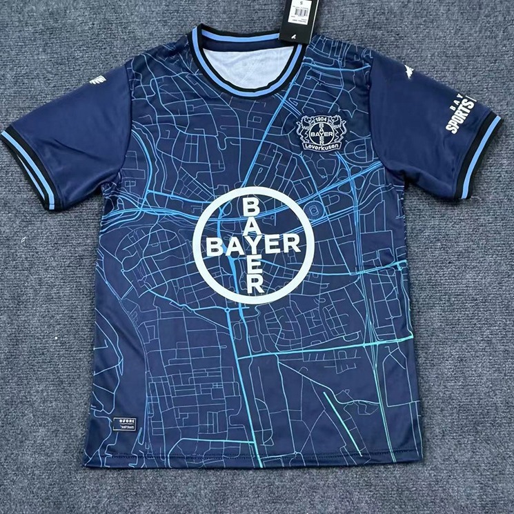 2425德甲冠军勒沃库森特别款主客场球衣博尼费斯维尔茨足球服上衣