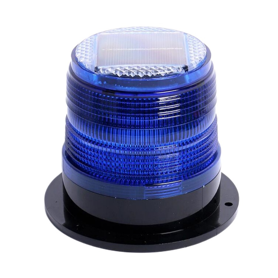 Led Solar Warning Light Magnetic Suction Car Roof Flashing Light Night Traffic Barrier Light Strobe Signal Light