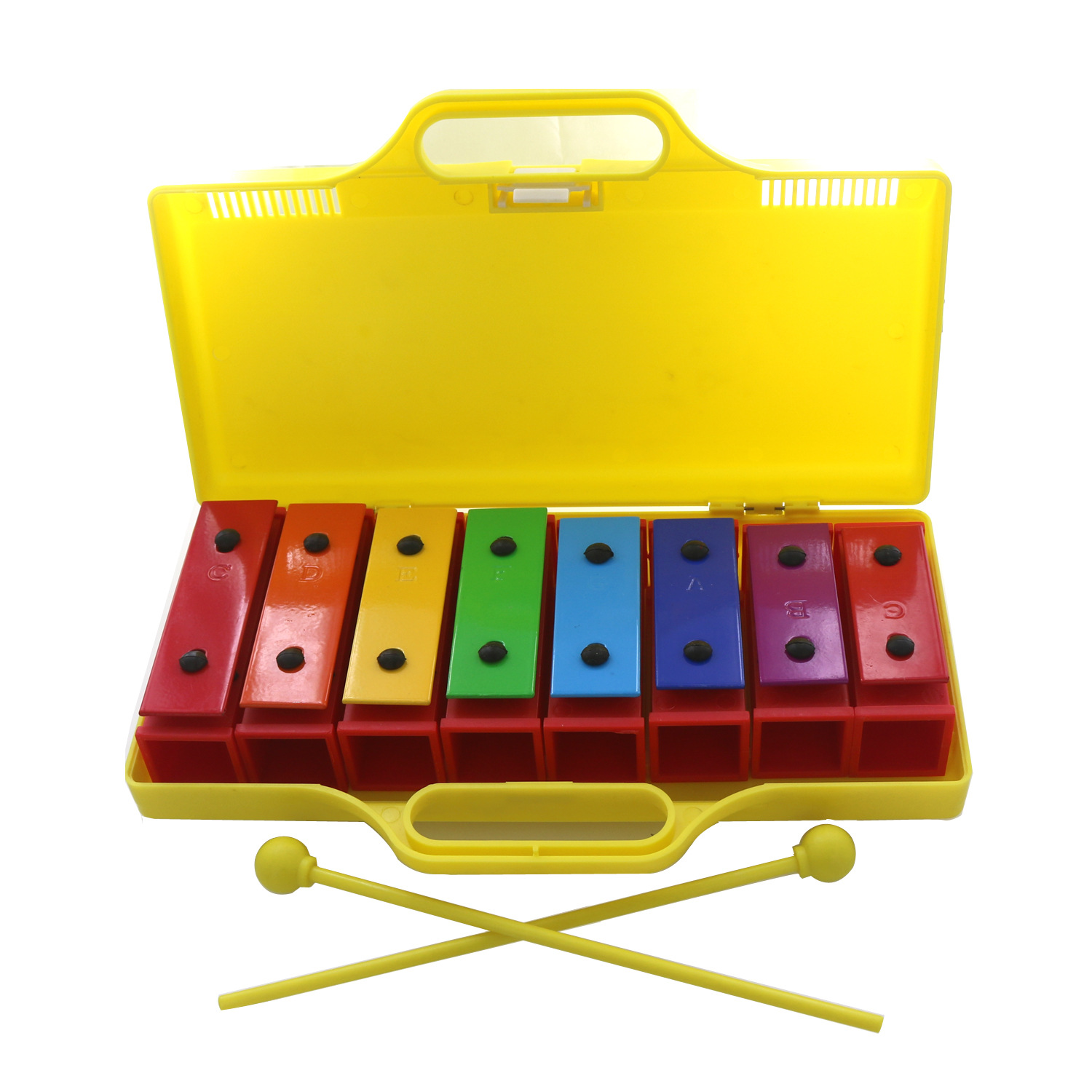 儿童八音铝板琴奥尔夫乐器八音砖早教乐器敲击音块幼儿园打击乐器