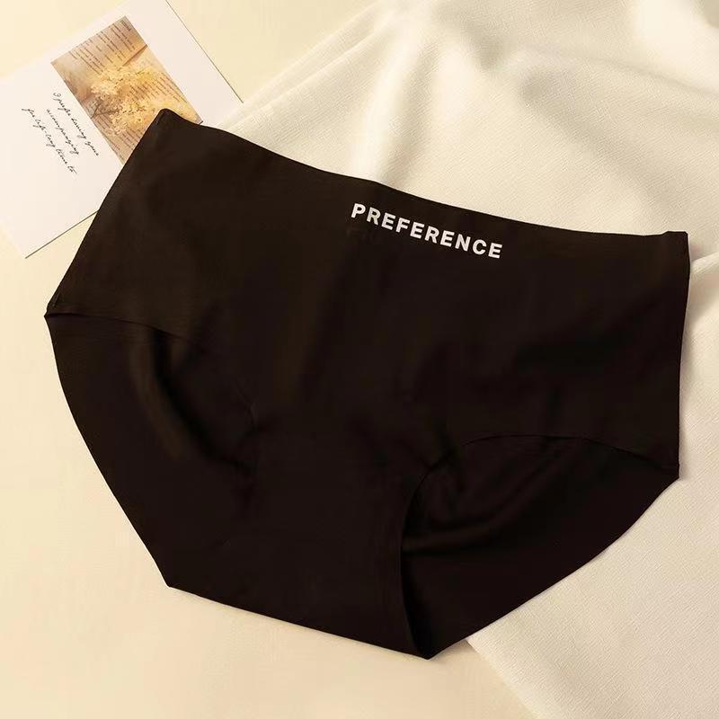 Fitness Yoga Underpants Ice Silk Seamless Panties Girls Pure Cotton All Cotton Crotch Antibacterial Sports Ladies Briefs