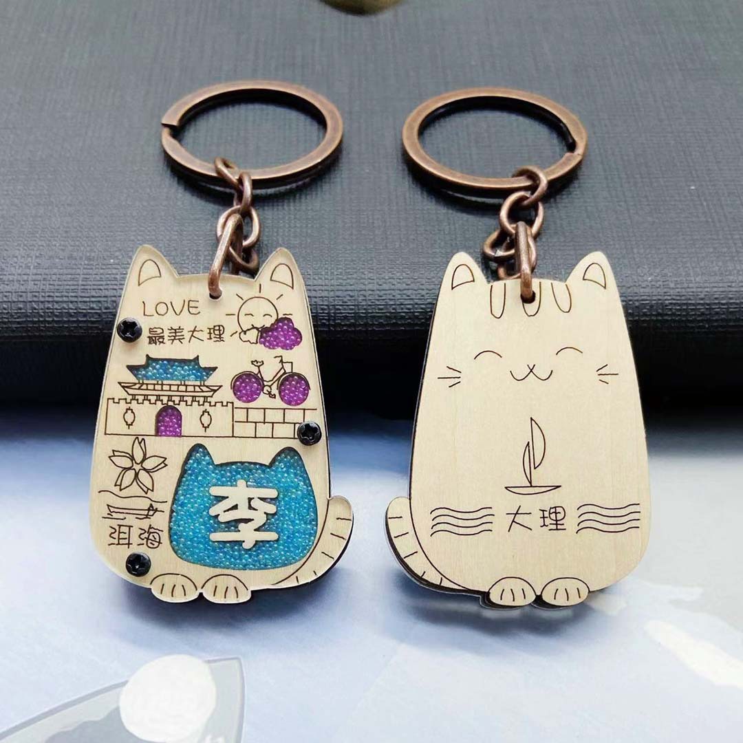 大理旅游纪念品可名字姓氏挂件送亲友同事小礼物-阿里巴巴