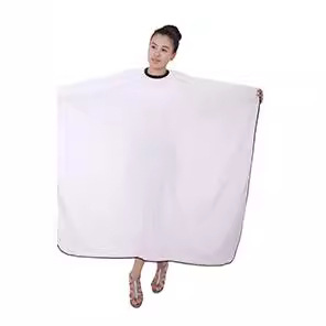 加大款冰丝理发围布 发廊专用理发围布抖音潮款 袖子美发围裙