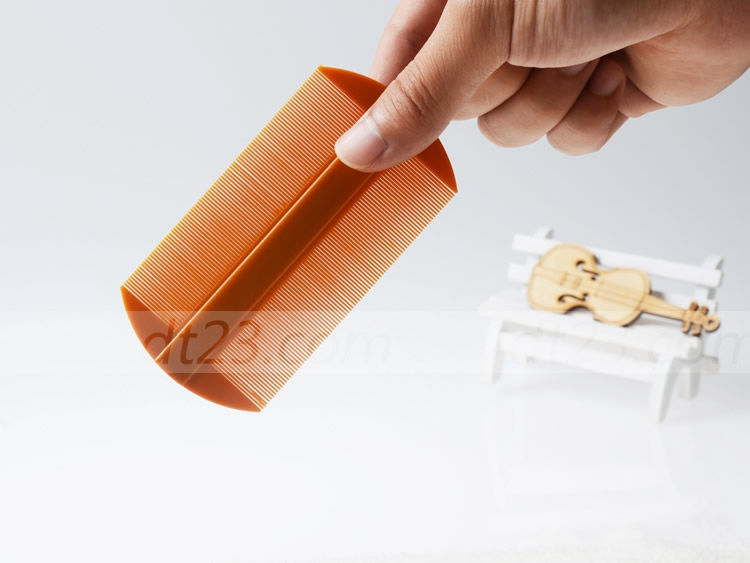 竹篦子塑料篦子对装篦子 梳子 双面小梳子 清理头皮屑 虱子篦梳子