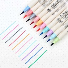 10PCSlot Fineliner SoFt BruSh Pen Art Colored MArker PenS S