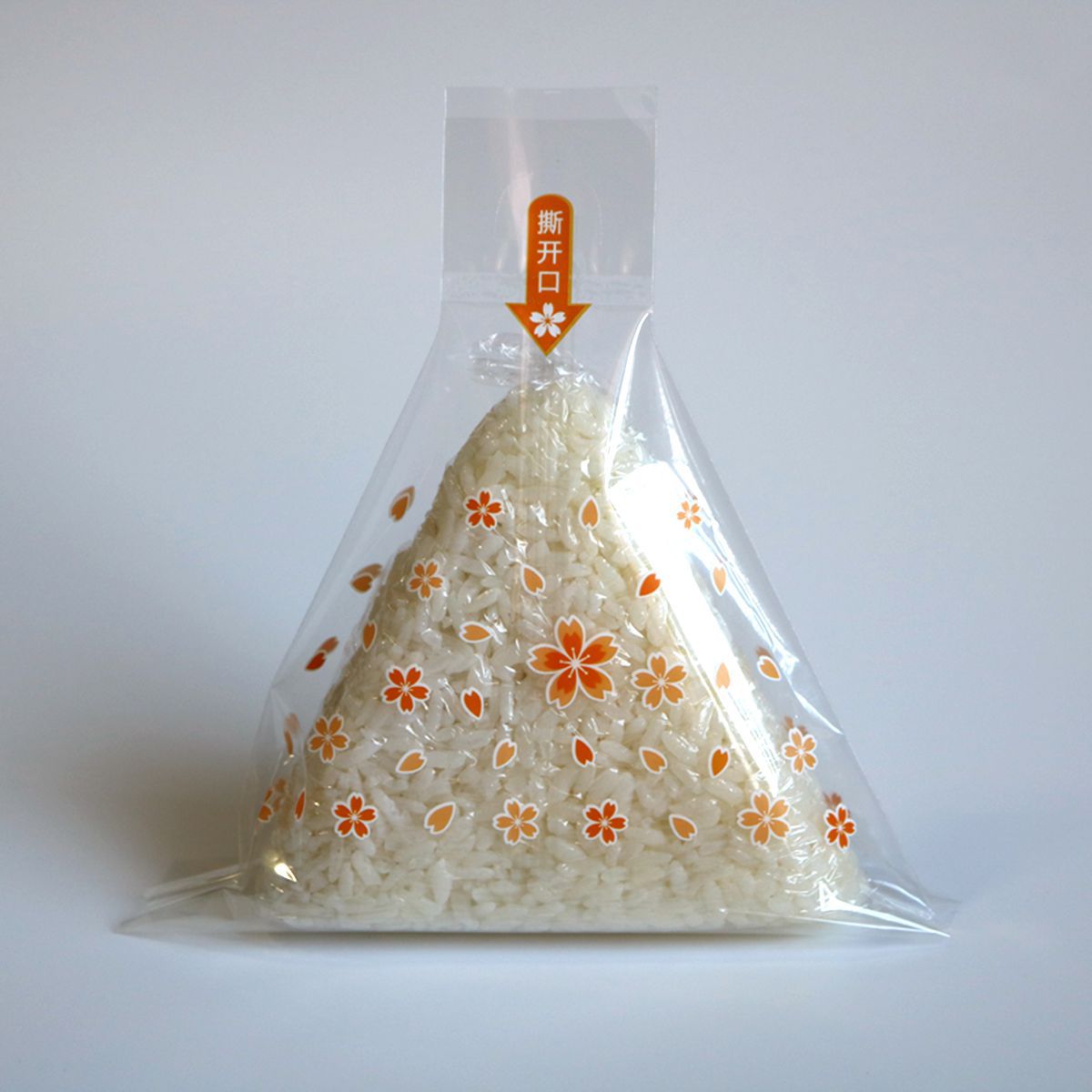 樱花三角饭团袋(橙色)