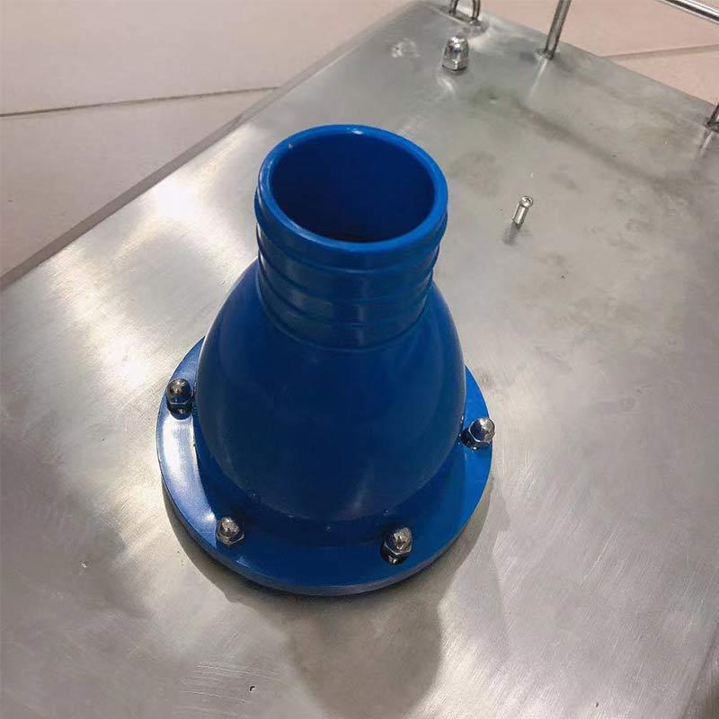 泳池吸污头304不锈钢吸盘一米吸池头带止回阀 游泳池吸污盘