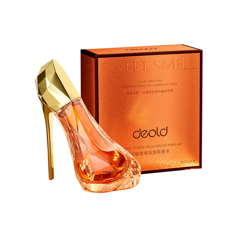 Deold Shining Soft High Heels Perfume Fresh Wooden Fragrance Men-Killer Fragrance Natural Long Lasting Light Perfume Perfume for Women