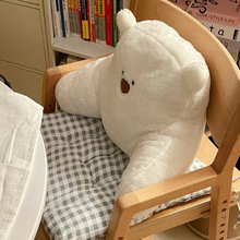 小熊靠垫办公室腰靠久坐护腰垫人体工学宿舍沙发抱枕汽车头枕腰靠