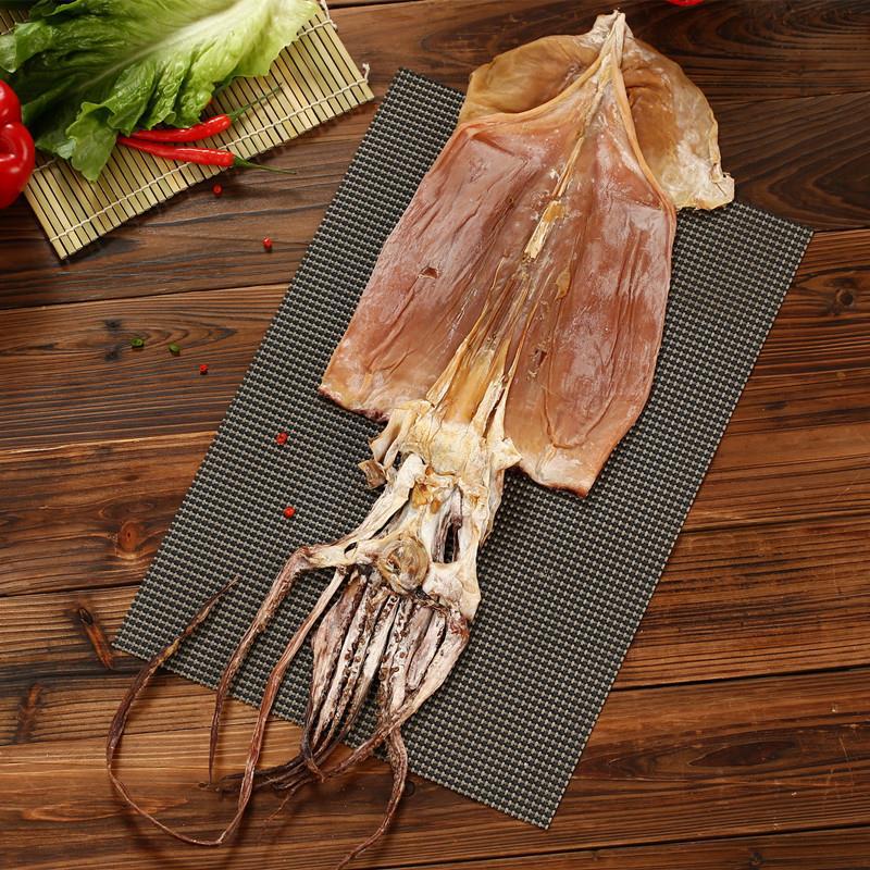 淡晒大野生鱿鱼干 海鲜海产特产 水产干货干鱿鱼 400g