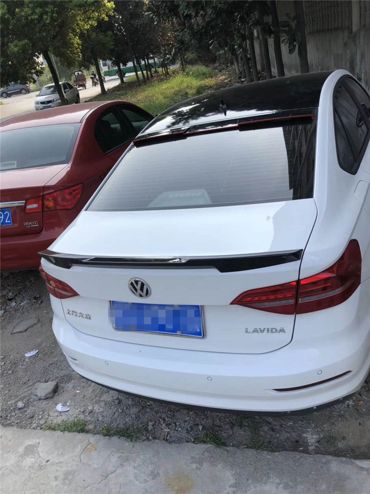 朗逸plus尾翼 18朗逸plus装饰定风翼顶翼免打孔外饰改装专用