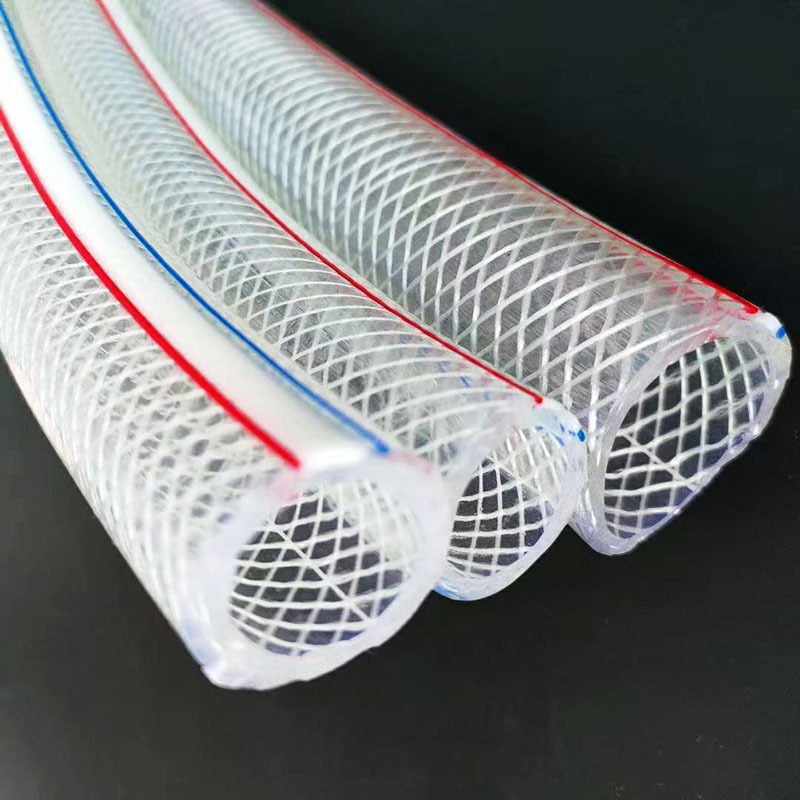 4分 内径16mm pvc洗车软管线管 三合股增强 塑胶水管耐压纤维防爆