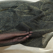 高弹银线网纱 韩国银丝面料 锦氨网布  用于装饰 休闲服 工厂直销