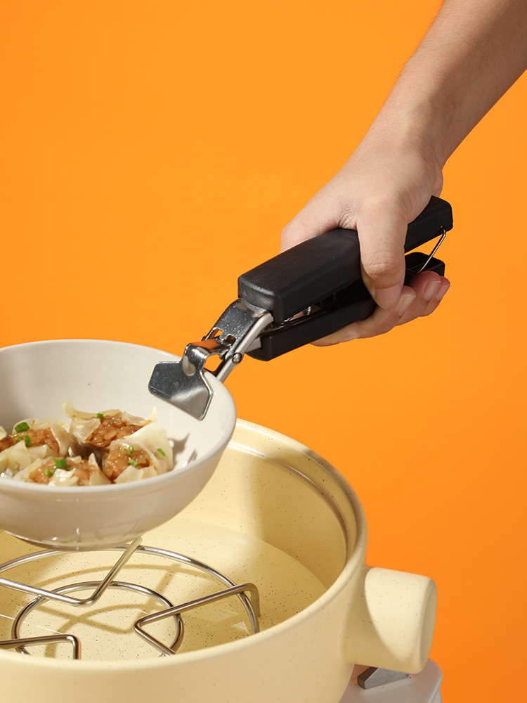 取碗夹防烫夹夹子厨房神器碗夹盘子夹蒸锅夹取器防滑家用夹盘器