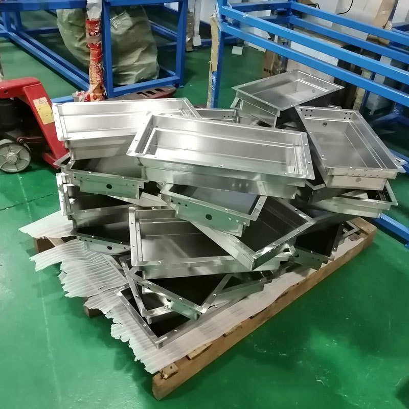 304不锈钢外壳箱体定制不锈钢加工激光焊接钣金折弯冲孔翻边开模