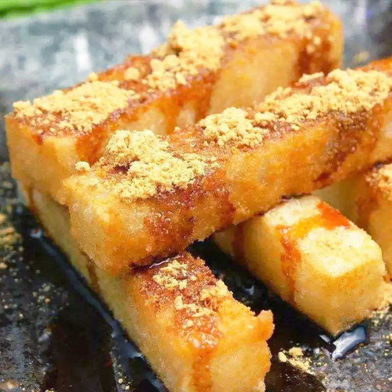 油炸年糕糯点小吃传统糕点340g红糖糯米糕黄豆粉糍粑粑黑糖糍粑