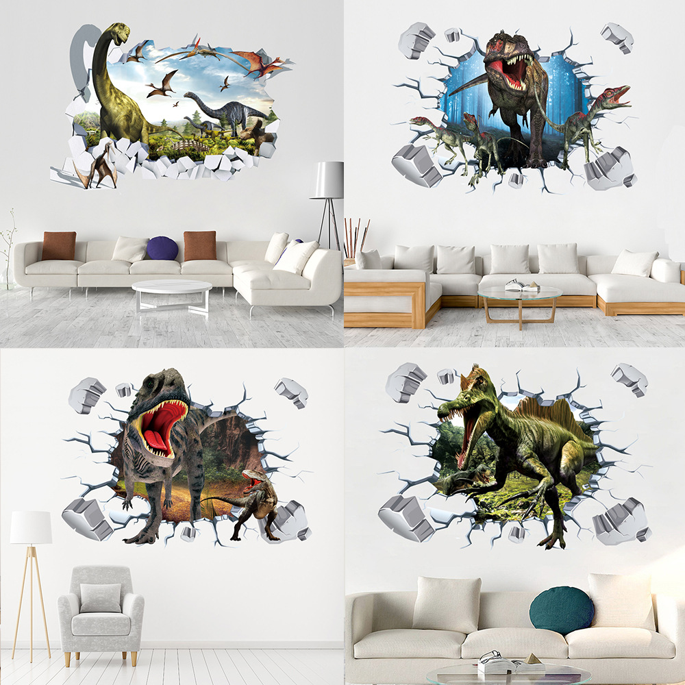 3d恐龙墙贴