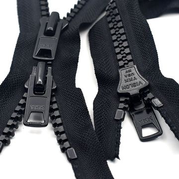 10v大鹅羽绒服拉链10号黑色树脂双向拉头北面1996拉锁大拉锁头