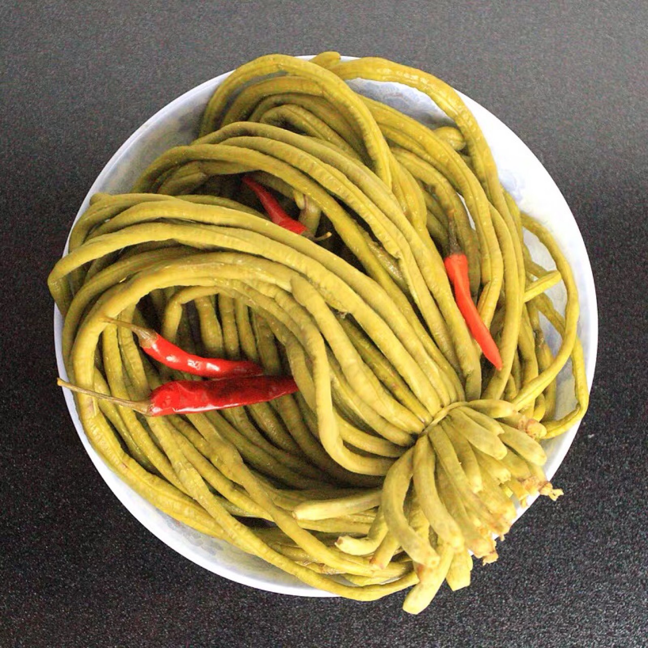 包邮四川特产老坛泡菜蜀新源泡豇豆酸豆角2kg6袋12kg整箱餐饮咸菜