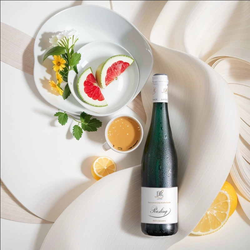 露森雷司令白葡萄酒半甜型/干型德国莫舍尔原装进口洋酒低度750ml