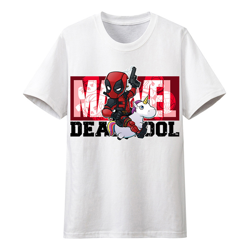 漫威十周年钢铁侠纪念t恤男女marvel联名衣服复仇者联盟复联4短袖