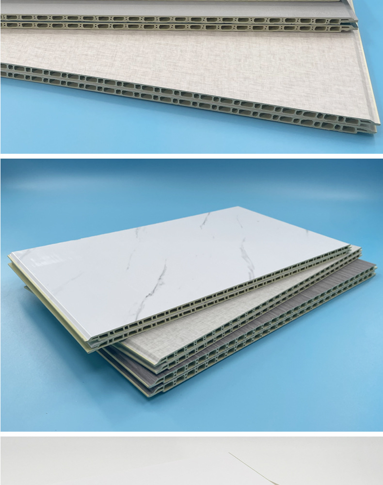 60竹木纤维护墙板工程背景墙吊顶集成扣板墙板石塑竹炭装饰快装板