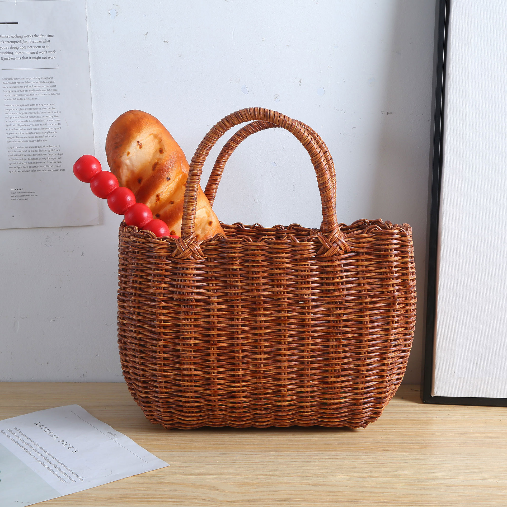 工艺小篮子图片