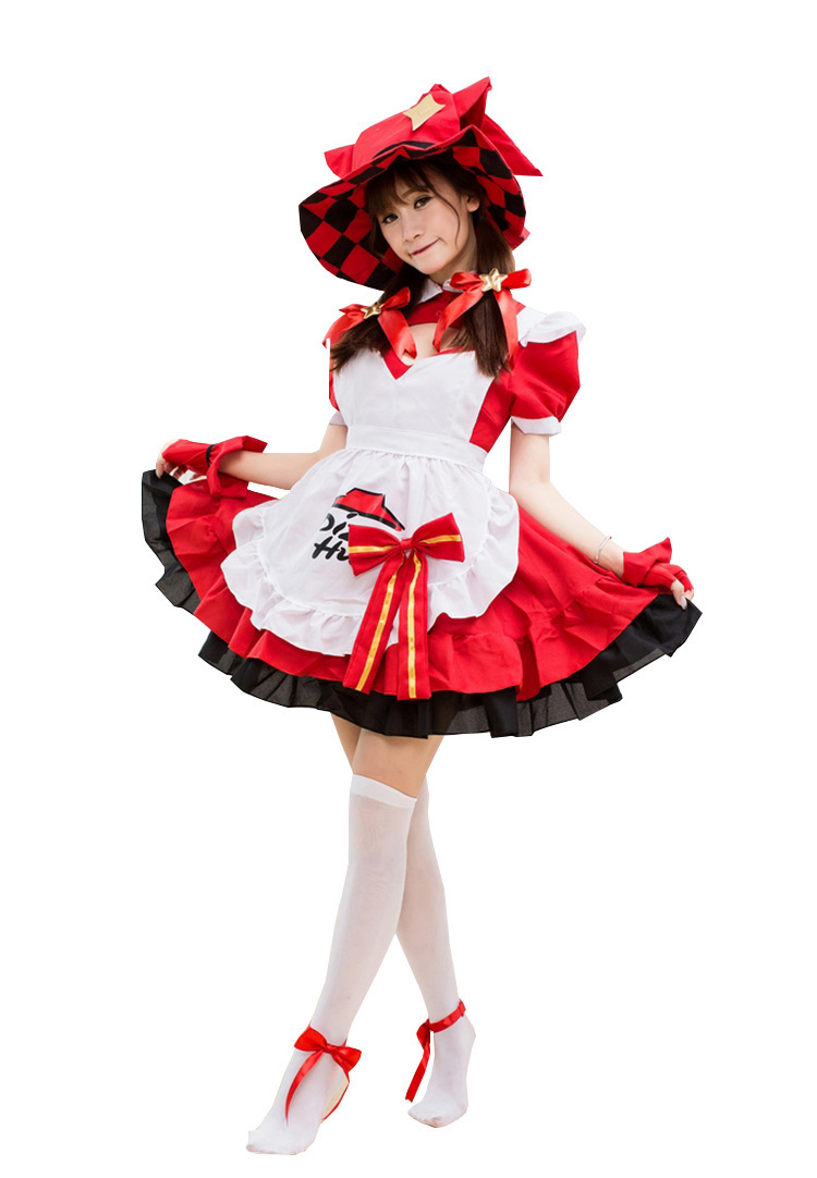 动漫cosplay安琪拉 魔法小厨娘游戏服 女仆装厨师服演出服采购价格