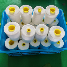 Manufacturer sell polyester staple fiber 40S/2 white thread