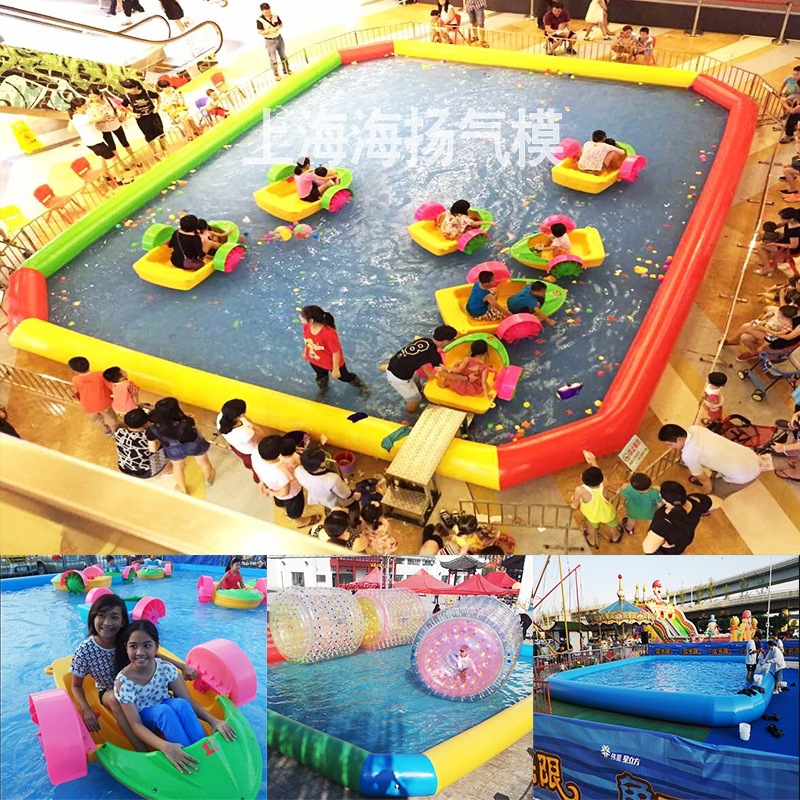 Large Inflatable Pool Adult Outdoor Water Park Supported Swimming Pool Water Toys Summer Children Bubble Pool