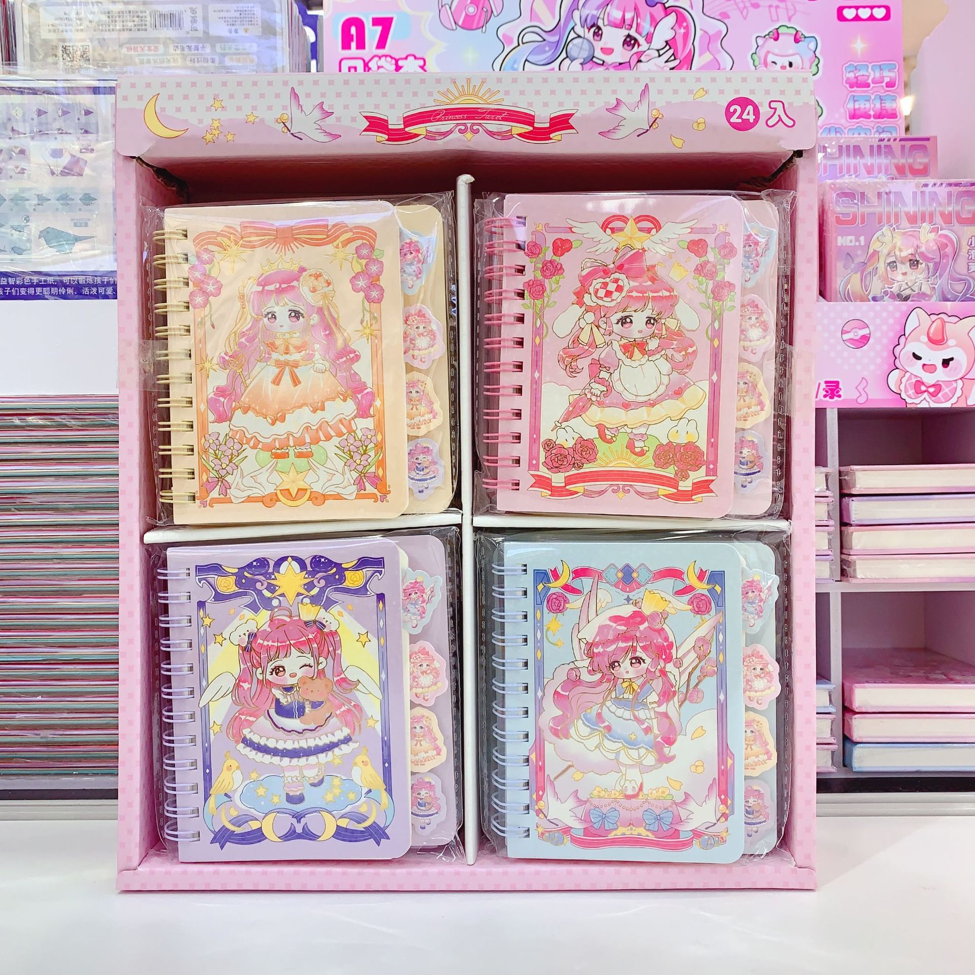 塔罗天使分页索引线圈本高颜值少女心便携学生横线笔记本记事本