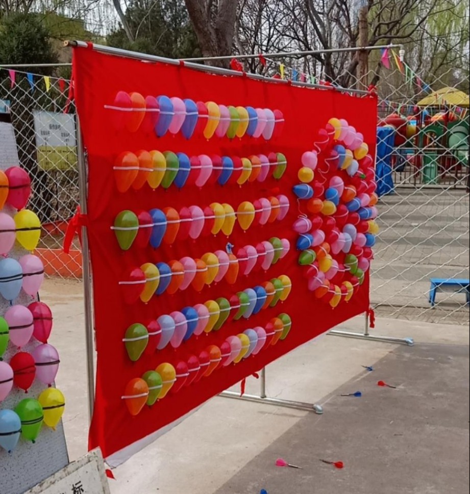 广场商场地摊打靶射击气球打气球摆摊的枪公园夜市靶布设备游戏