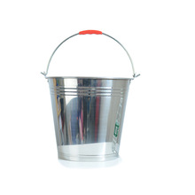 xyt铁桶带盖家用大容量大号不锈钢手提老式镀锌水桶食堂打饭桶