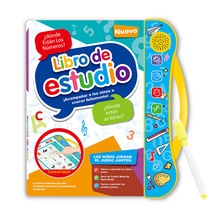 跨境热供西班牙语英语点读书 儿童早教点读书启智智能电子书玩具