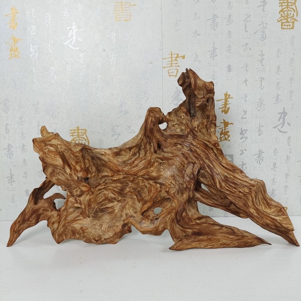 土沉香广西土沉香根雕摆件原木料高油脂土沉香居家装饰