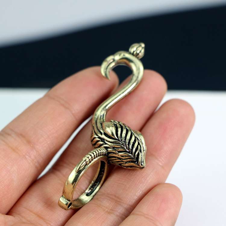 Cigarette Clip Ring Hipster Smoking Ring Ring Cigarette Holder Creative Gift Jewelry Ring Domineering Dragon-Shaped Ring Cigarette Holder