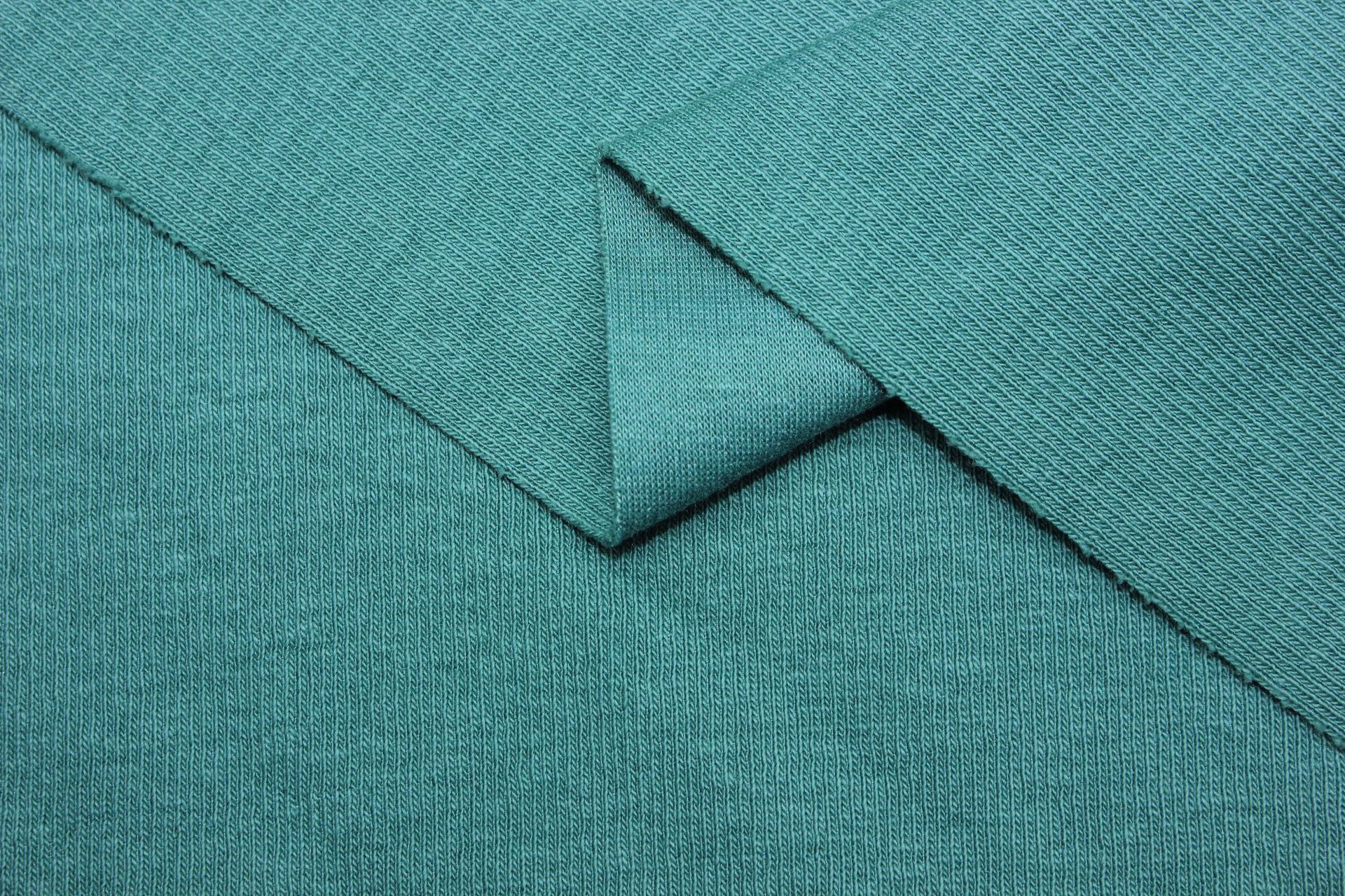 32s涤棉蛇骨纹毛圈布 320g加厚鱼鳞针织面料 秋冬卫衣运动服布料