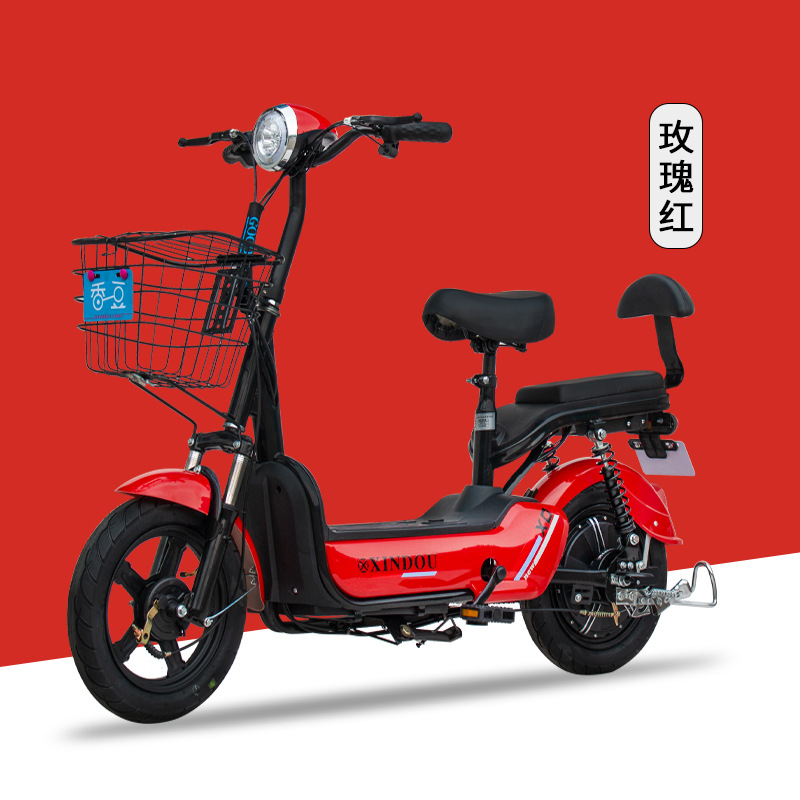 香豆新国标电动车电动自行车厂家批发电瓶车两轮促销车礼品活动车