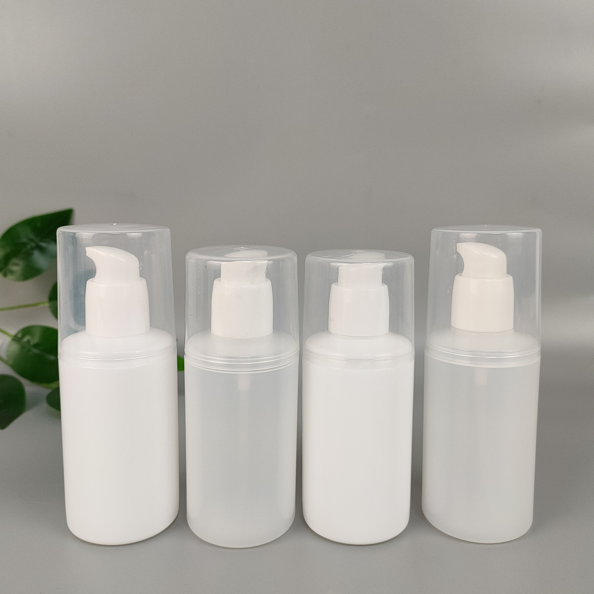 100ml乳胶瓶乳白色维e乳液压泵 厂家供应便携按压乳胶分装瓶