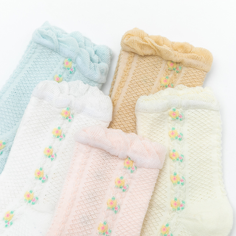 Maternity Socks Spring and Summer Thin Cotton Socks Width Socks with Non-Binding Top Not Feel Tight with Feet Pregnant Women Postpartum Maternity Socks Summer Breathable Women's Socks